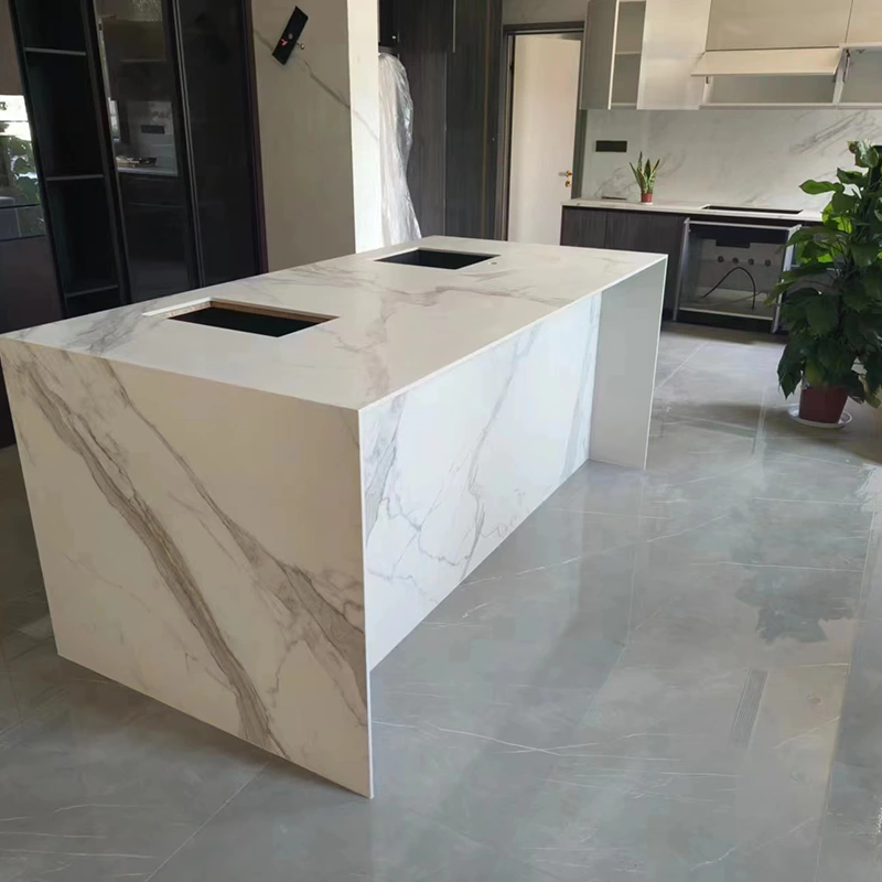 Piedra de cuarzo artificial: combinación de textura dura y estética diversa