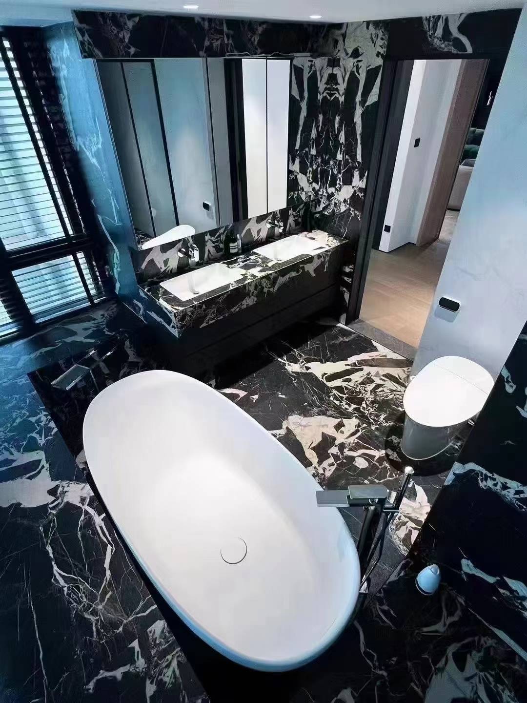 4 mármoles negros superiores para el diseño de interiores