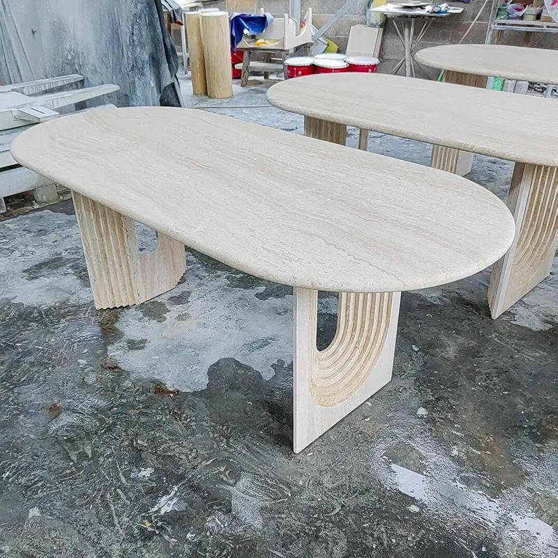Tablas de travertino beige