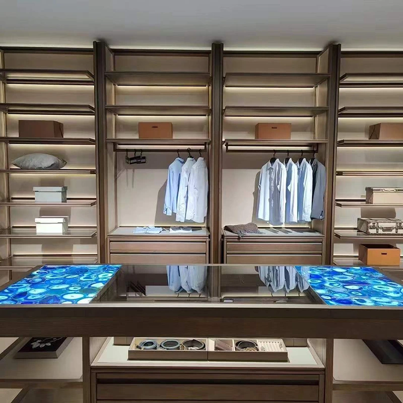 Tablero de ágata azul