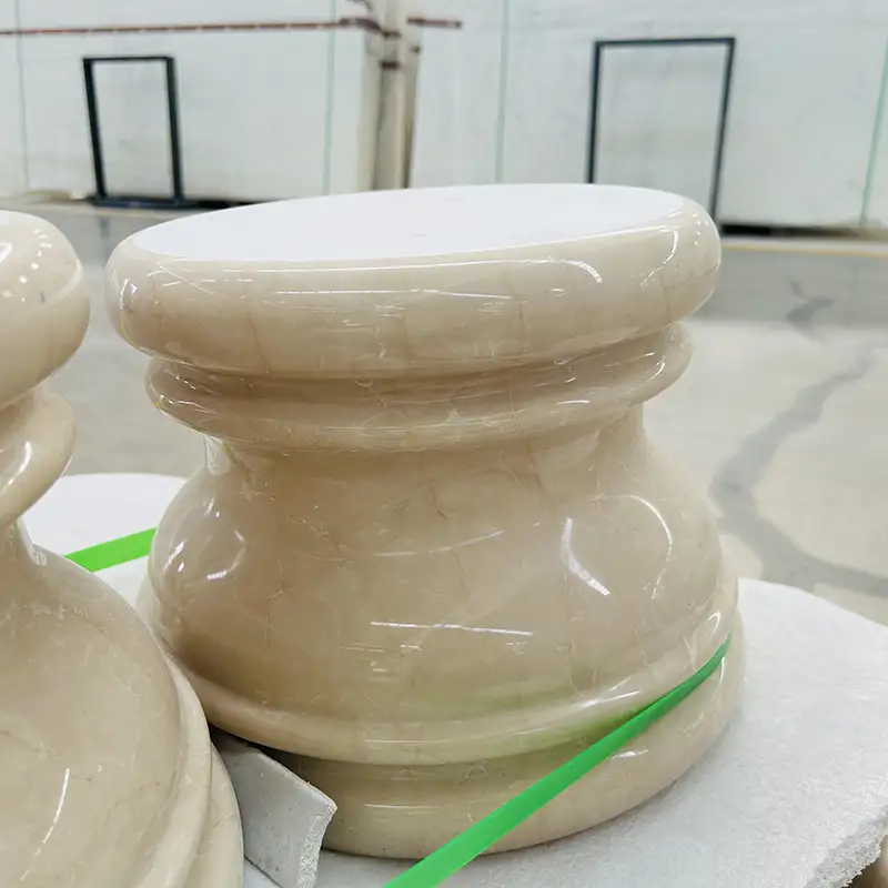 Columnas de mármol de shanna
