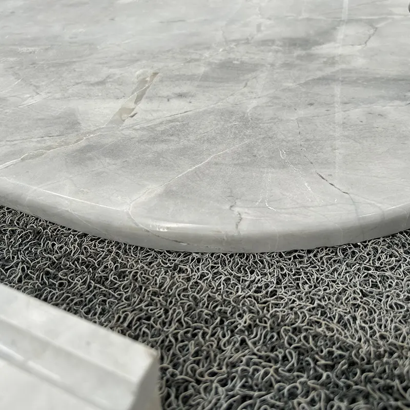 Baldosas de mármol estatal de estatuario de plata